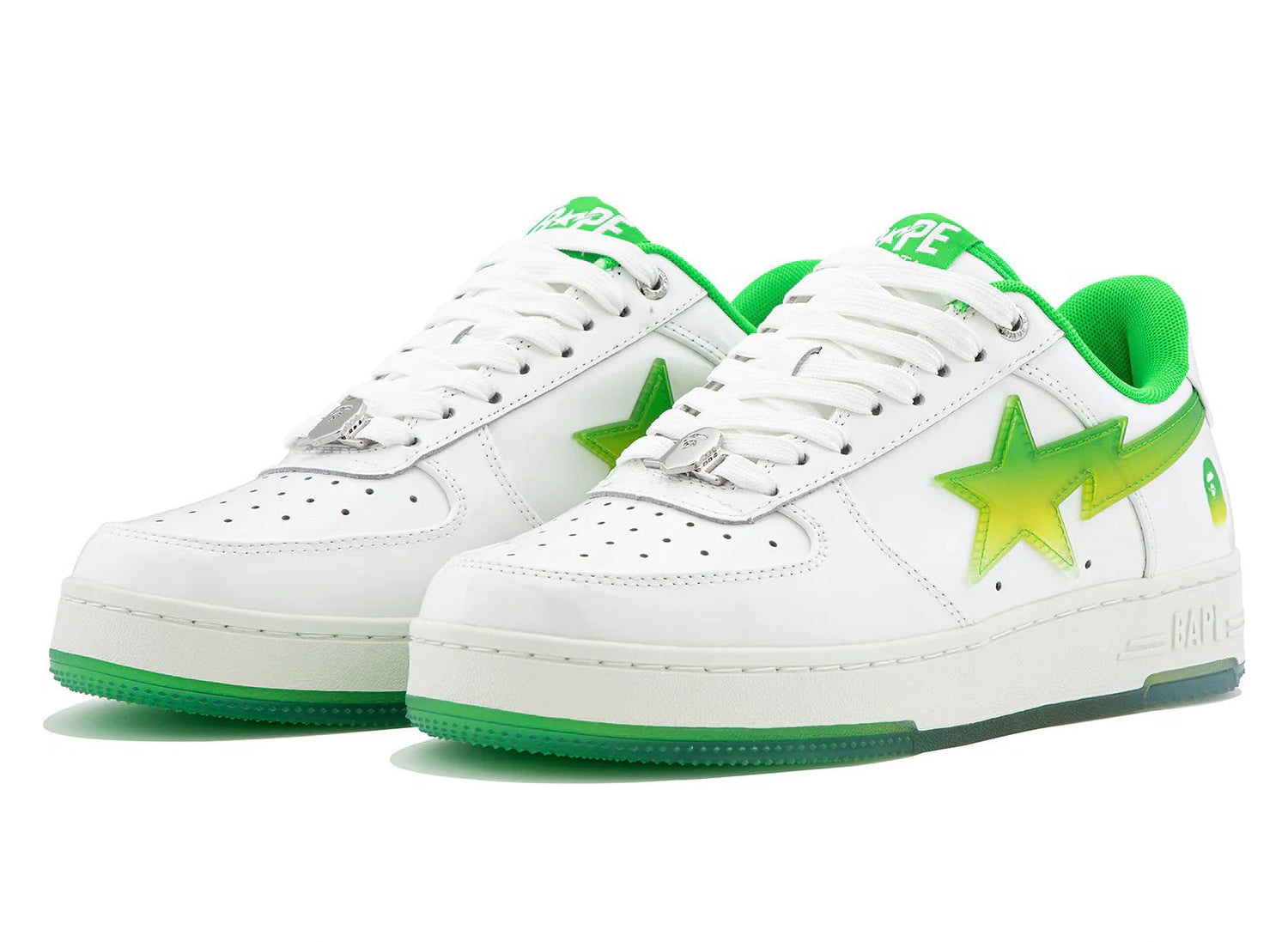 A Bathing Ape Bape Sta #4 M2 in Green — view 2