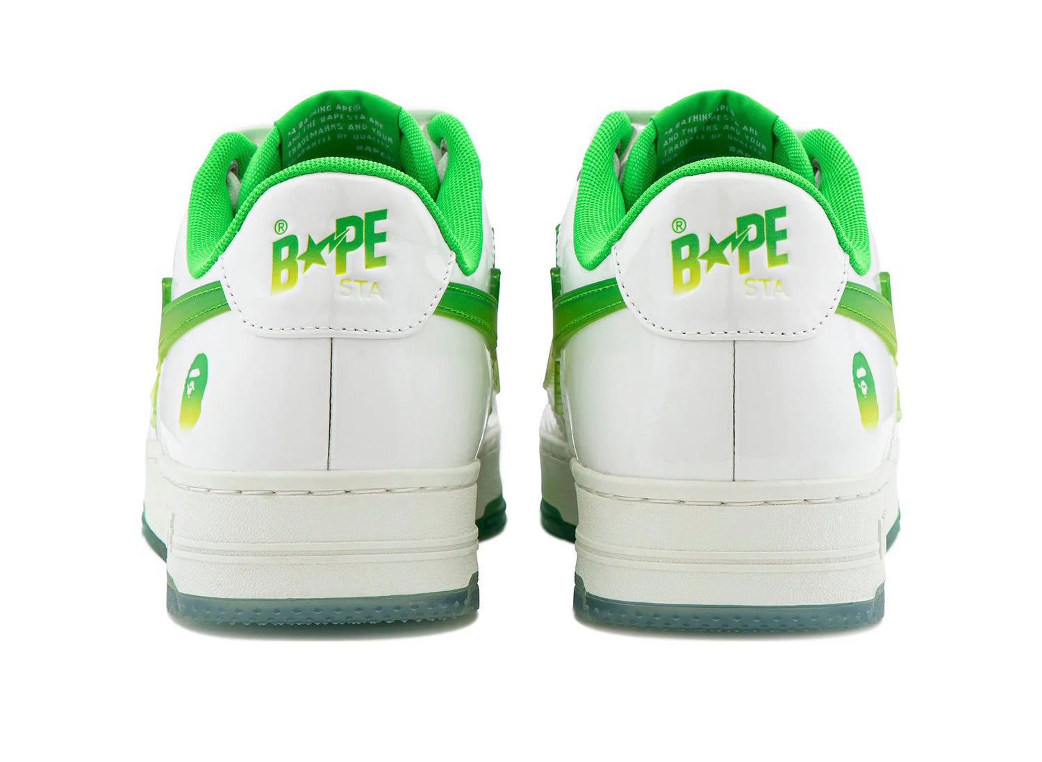 A Bathing Ape Bape Sta #4 M2 in Green — view 3