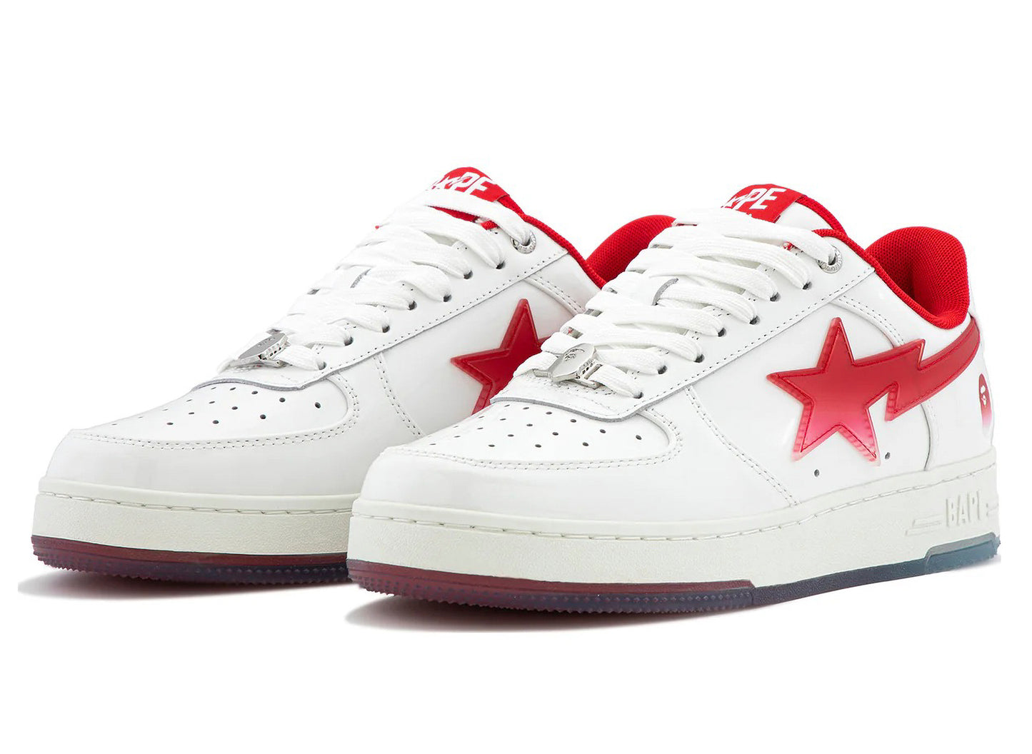 A Bathing Ape Bape Sta #4 M2 in Red — view 2