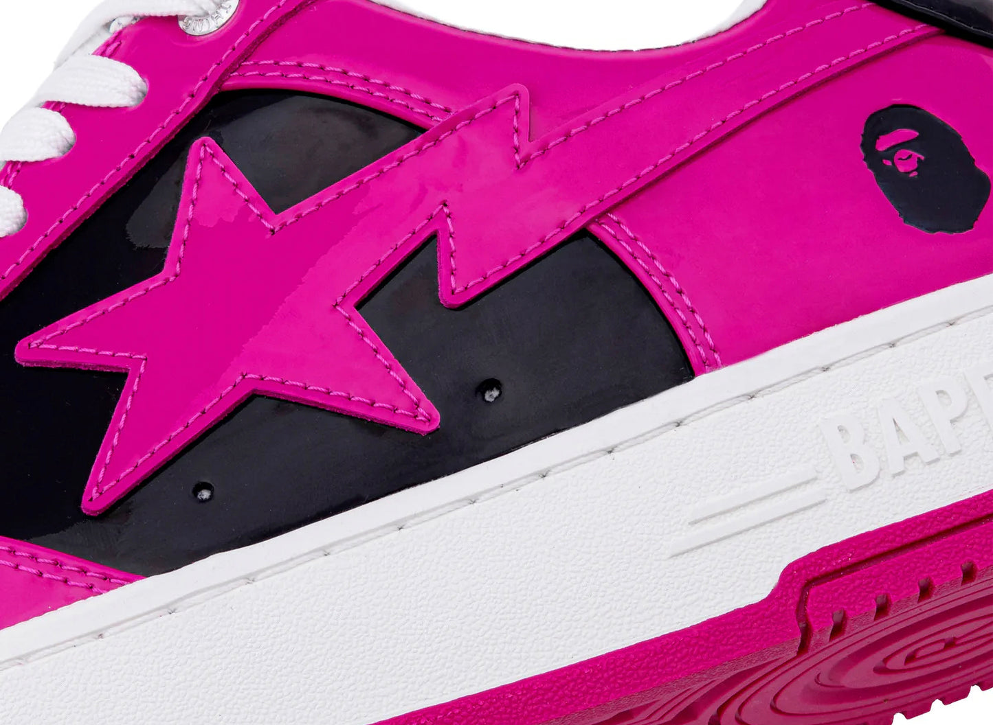 A Bathing Ape Bape Sta #5-3 M2 in Pink — view 4