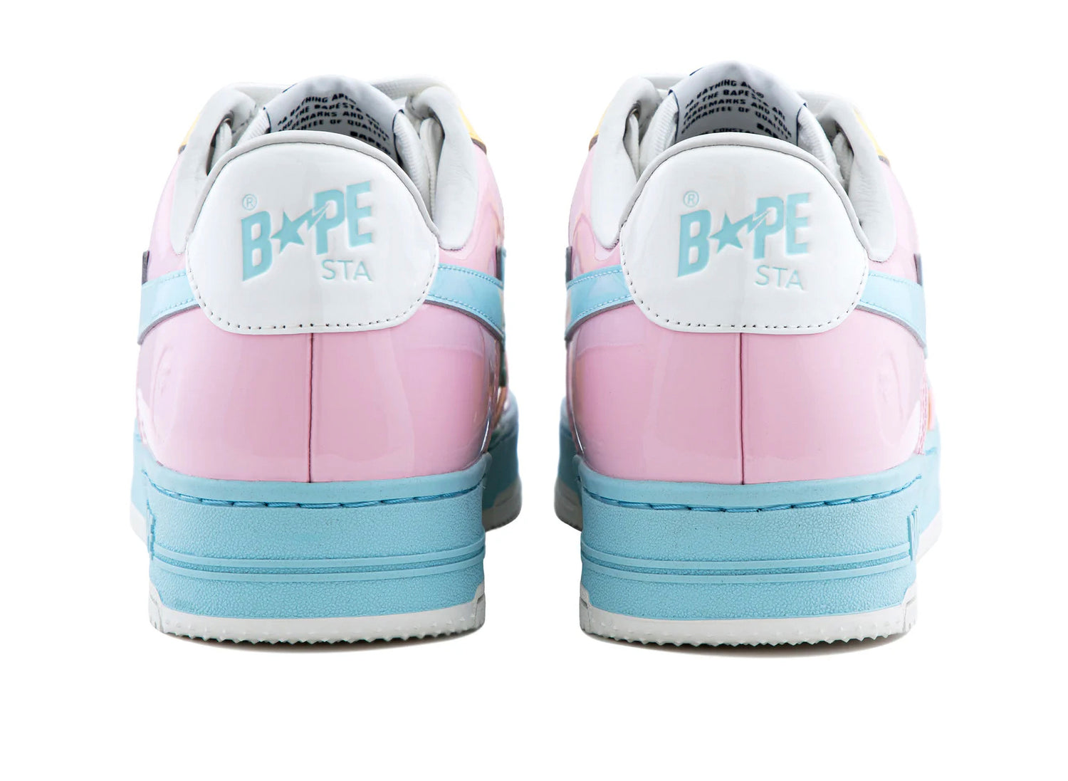 A Bathing Ape Bape Sta #6-3 M2 in Pink — view 3