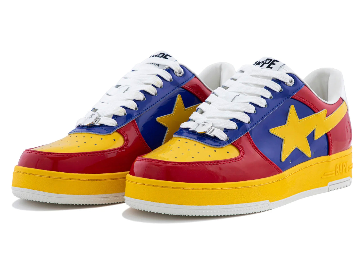 A Bathing Ape Bape Sta #6-4 M2 in Red — view 2