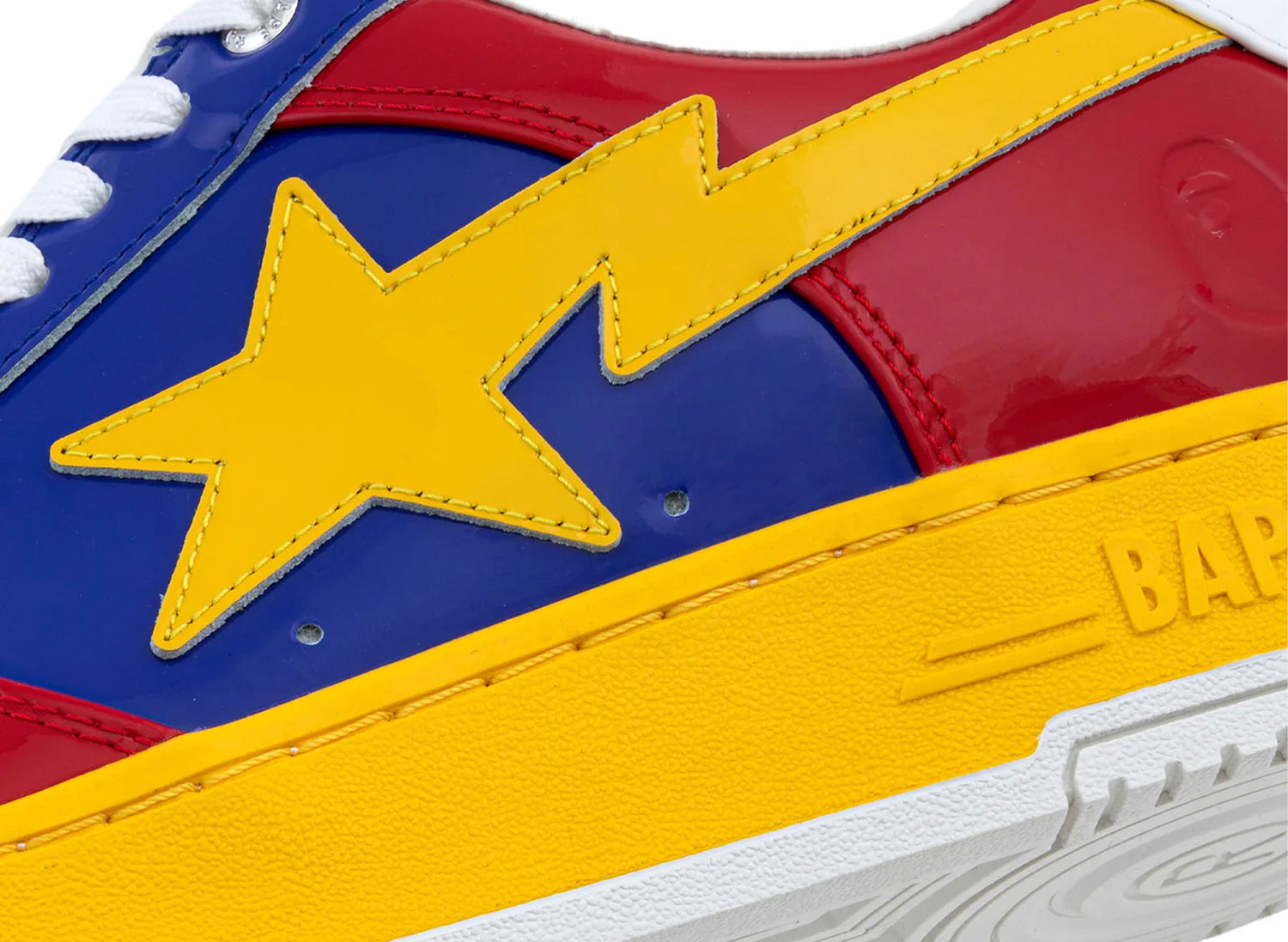 A Bathing Ape Bape Sta #6-4 M2 in Red — view 6