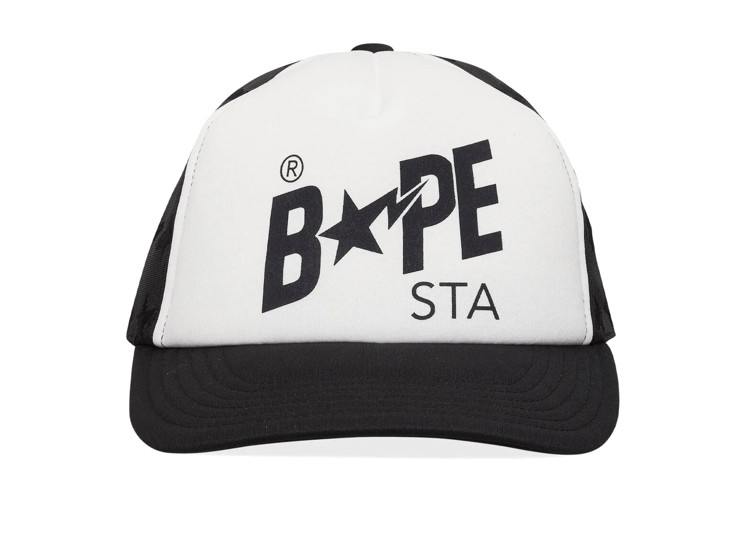 A Bathing Ape Bape Sta Mesh Cap in Black