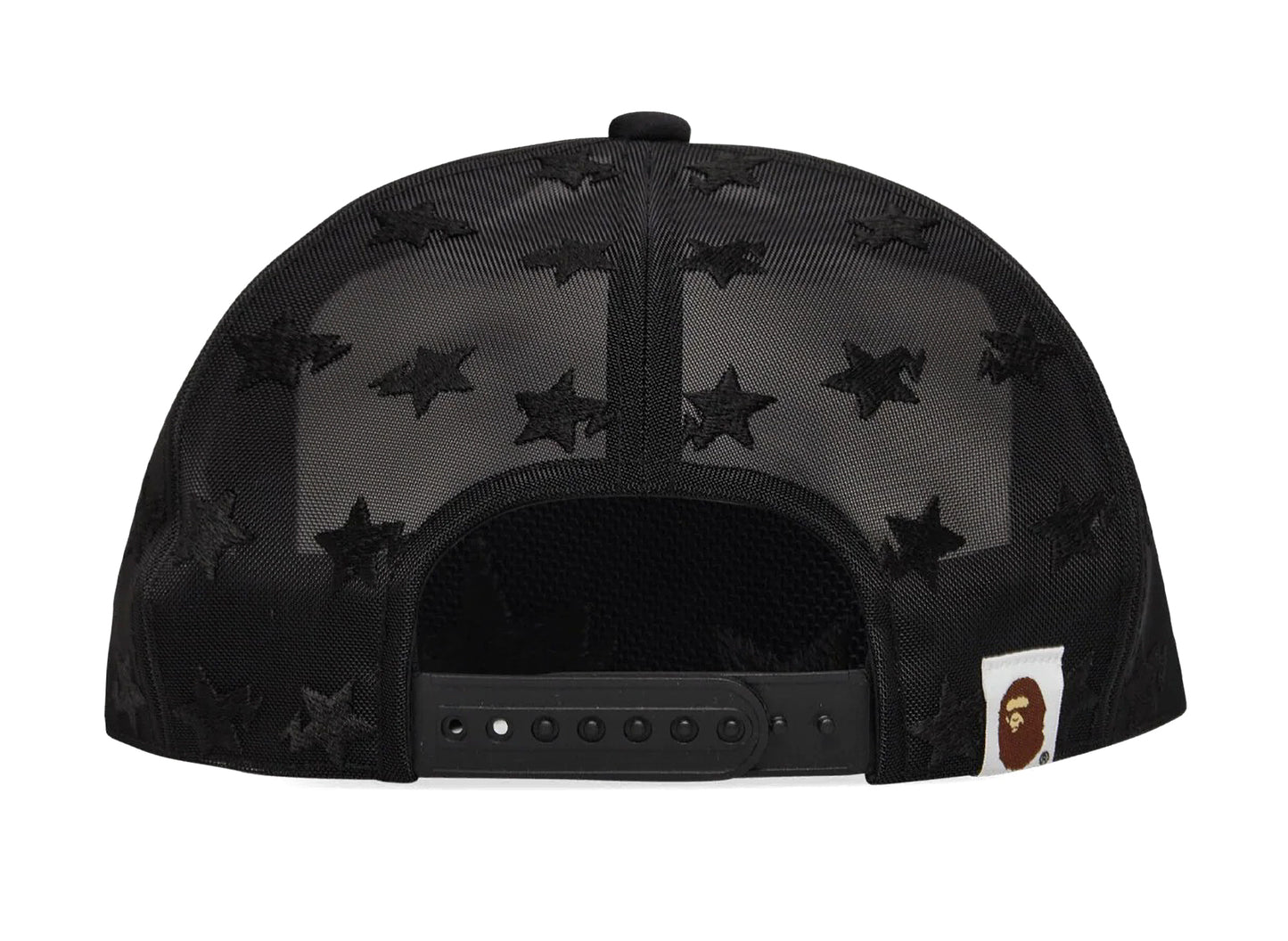 A Bathing Ape Bape Sta Mesh Cap in Black — view 4