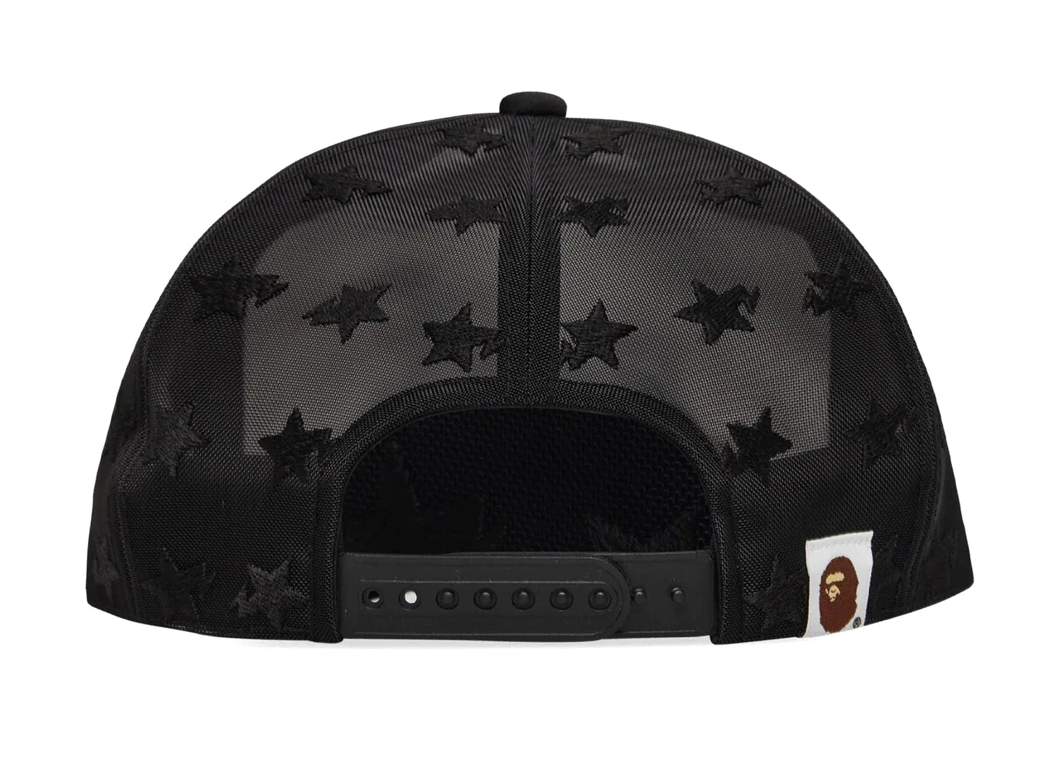 A Bathing Ape Bape Sta Mesh Cap in Black — view 4