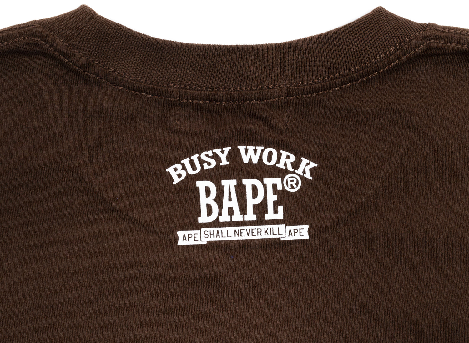 A Bathing Ape Busy Work Long Sleeve Tee – Oneness Boutique
