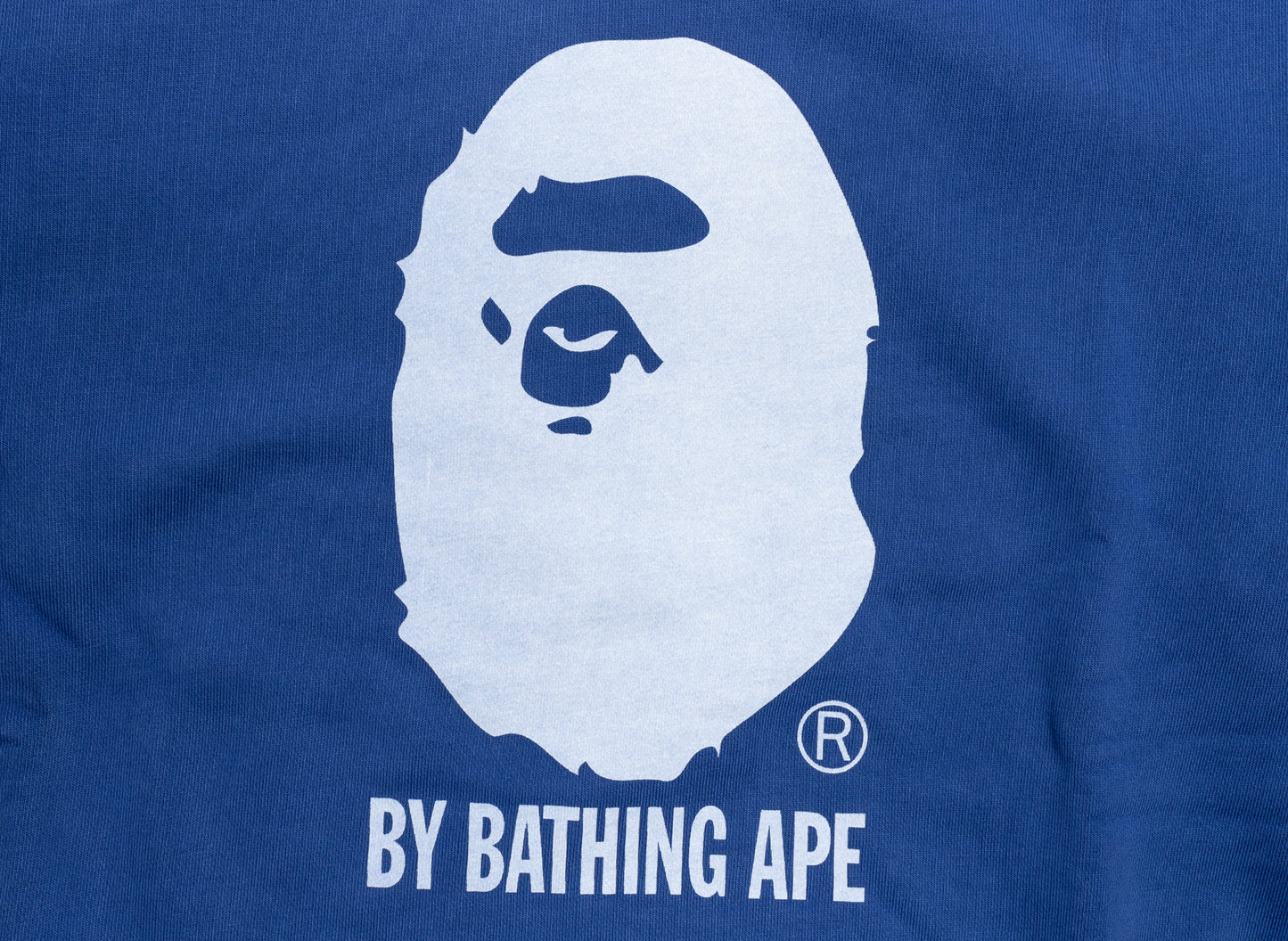 A Bathing Ape By Bathing Ape Overdye Crewneck in Blue - view 2