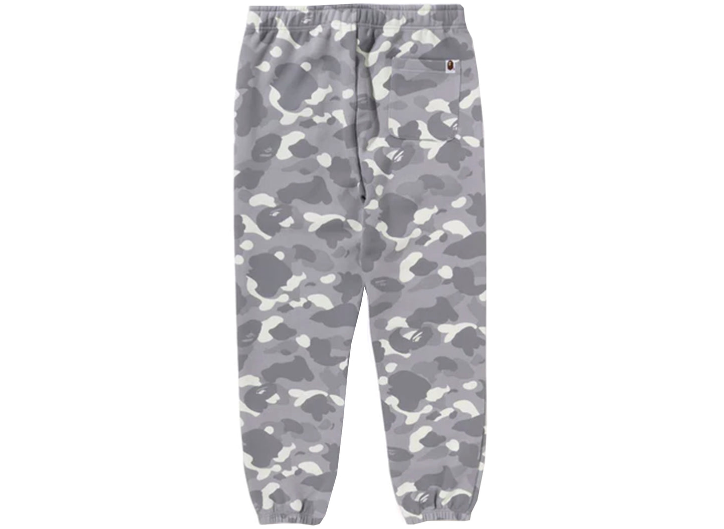 A Bathing Ape City Camo Shark Sweatpants in Grey - view 2