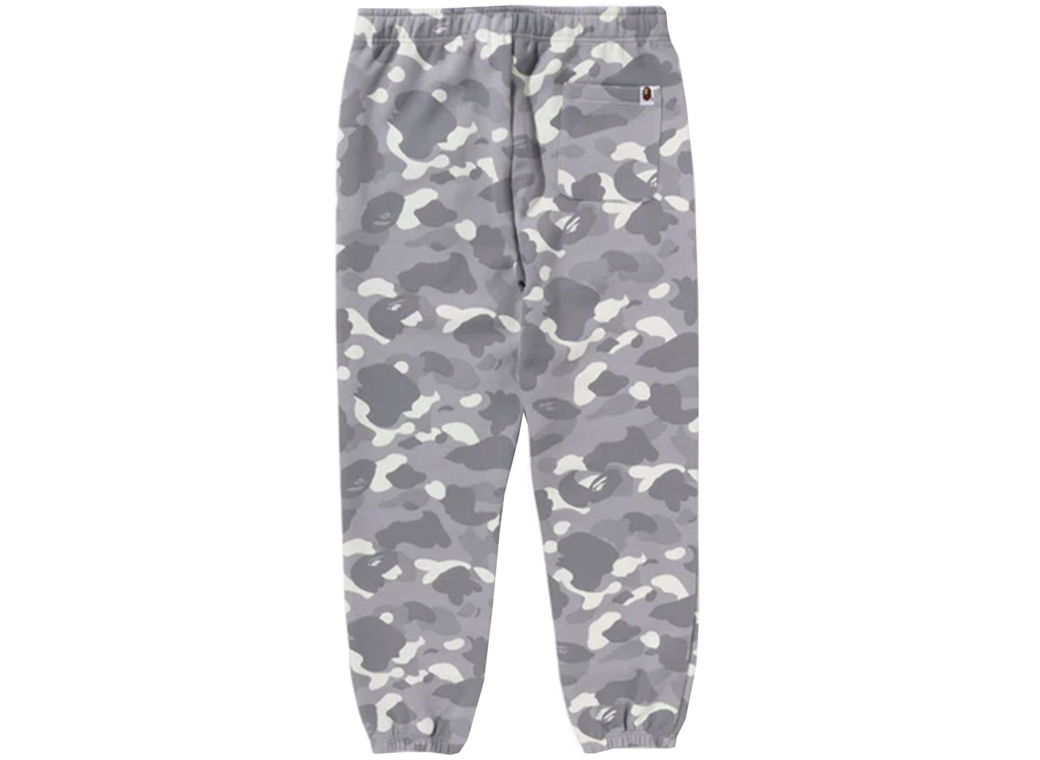 A Bathing Ape City Camo Shark Sweatpants in Grey - view 2