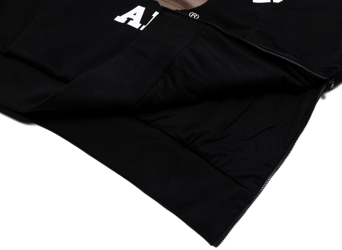 A Bathing Ape College Puffy Relaxed Fit Pullover Hoodie - view 3