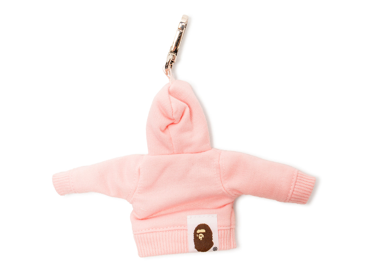 A Bathing Ape College Pullover Hoodie Key Chain in Pink - view 2