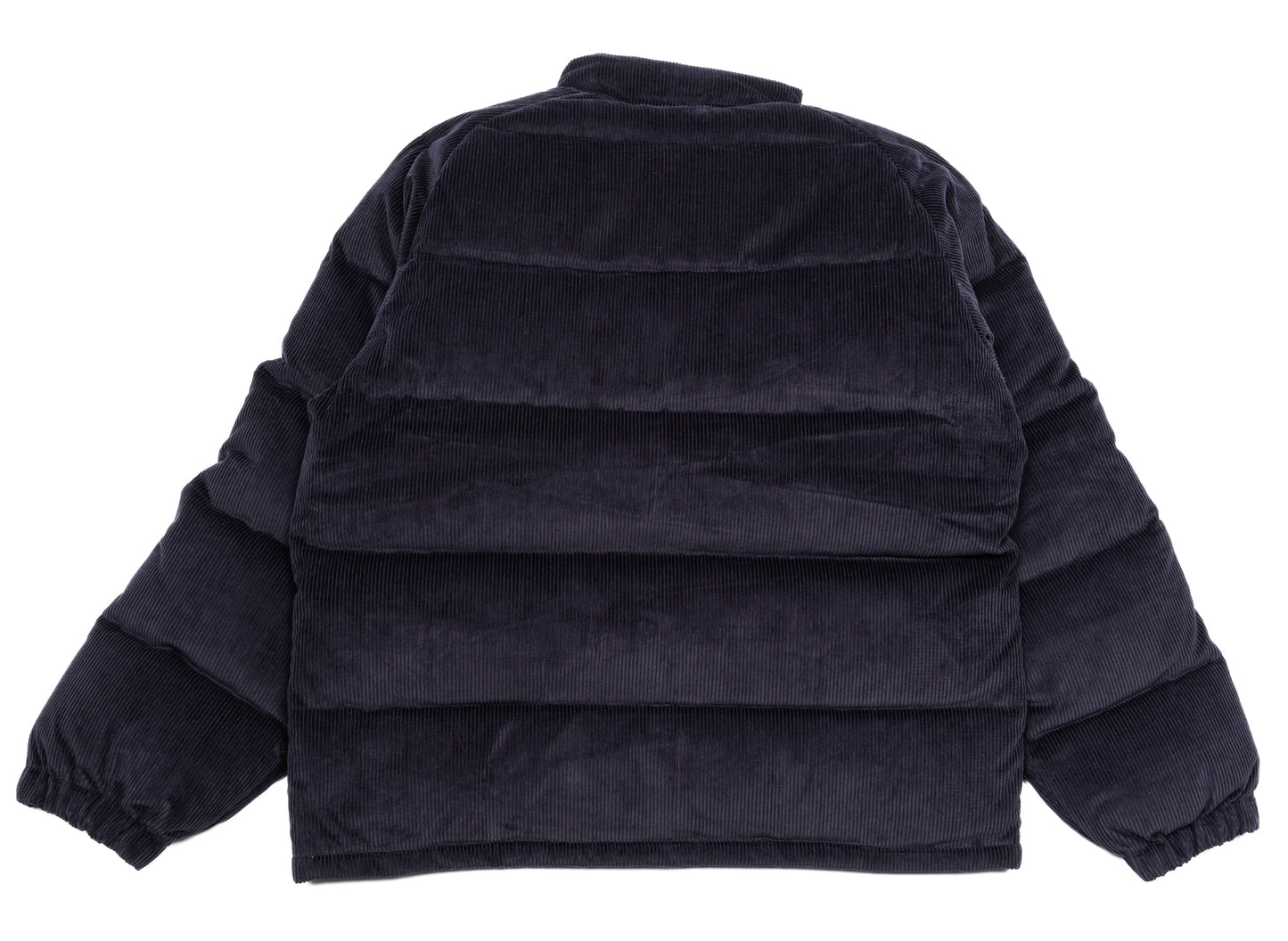 A Bathing Ape Corduroy Classic Down Jacket in Black - view 3