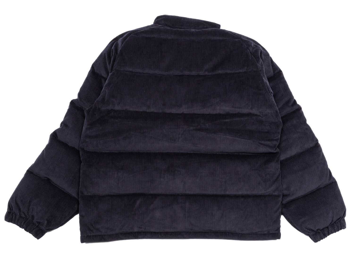 A Bathing Ape Corduroy Classic Down Jacket in Black - view 3
