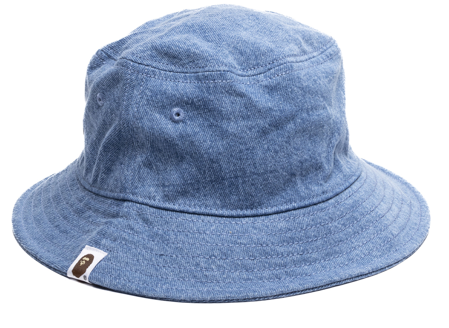 A Bathing Ape Denim Bucket blue Hat - view 2