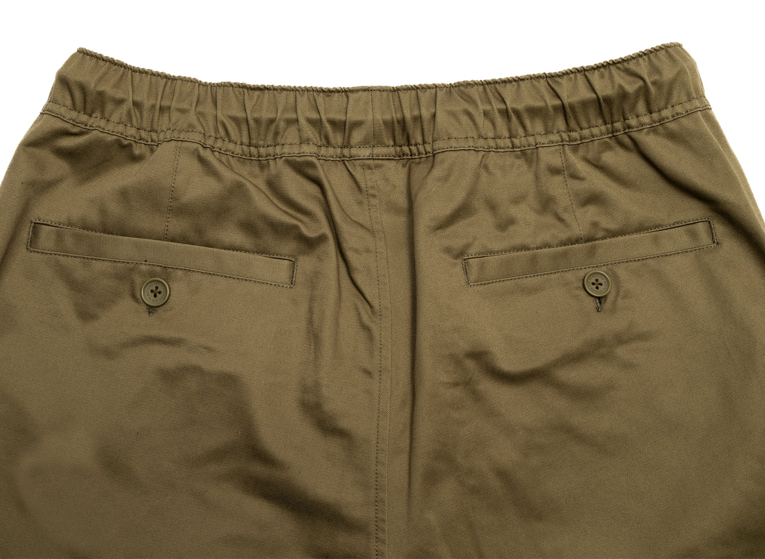 A Bathing Ape Head One Point Chef Pants in Green - view 2