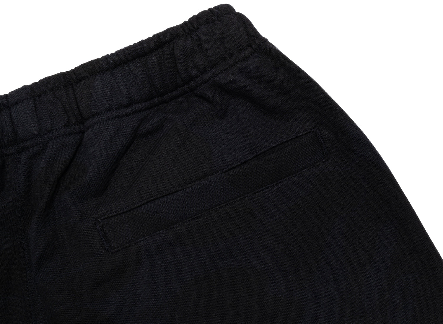 A Bathing Ape Ink Camo Wide Leg Snap Detail Track Pants in Black - view 3