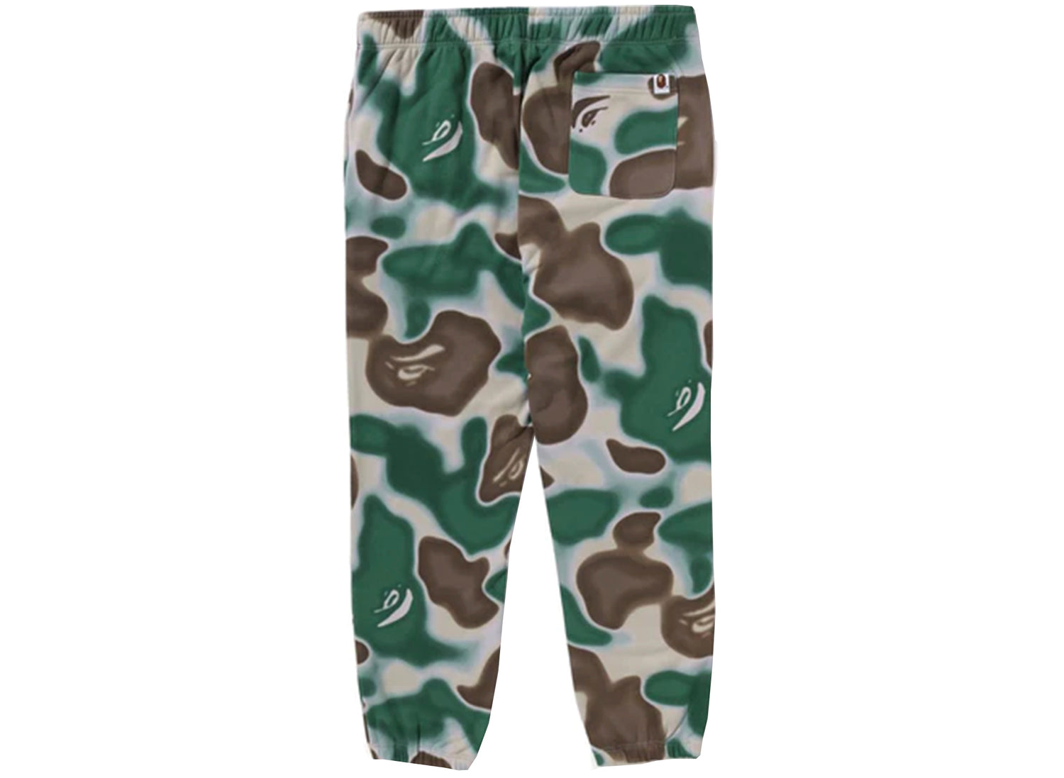 A Bathing Ape Liquid Camo Bape Sta Sweatpants in Olive - view 2