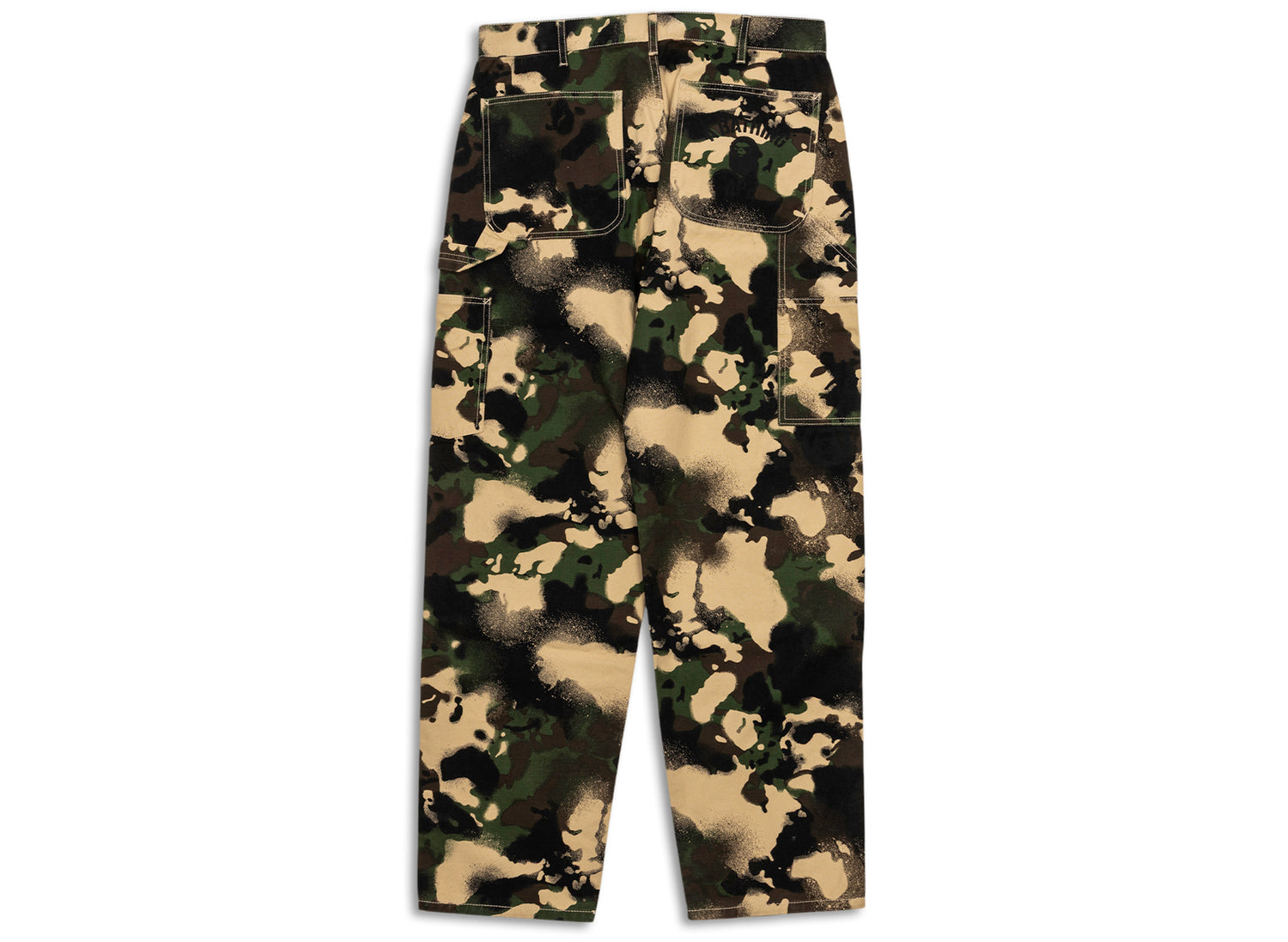 A Bathing Ape Map Camo Relaxed Fit Work Pants - view 5