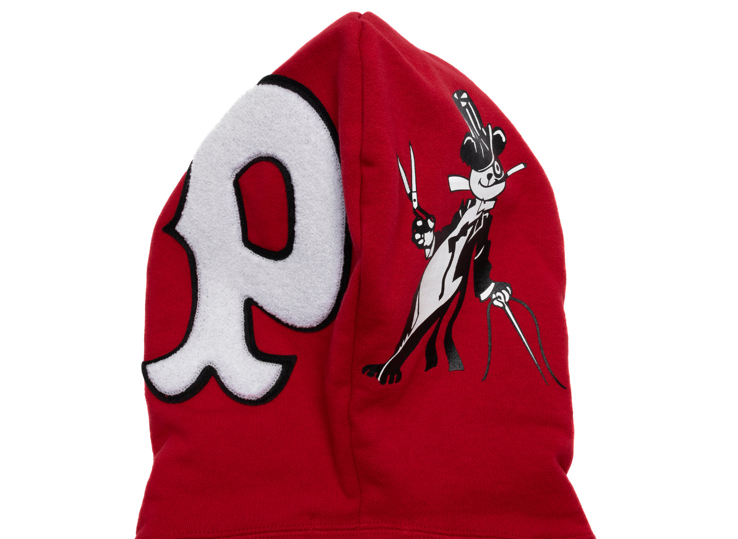 A Bathing Ape Panda Full Zip Hoodie in Red – Oneness Boutique