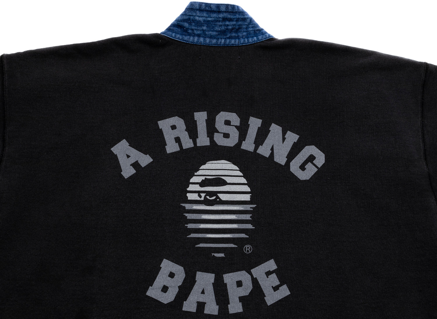 A Bathing Ape Rising Bape Hanten Jacket in Black - view 2