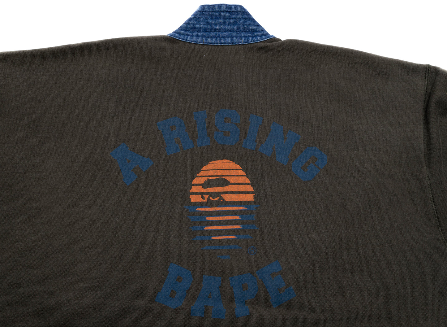 A Bathing Ape Rising Bape Hanten Jacket in Olive - view 2