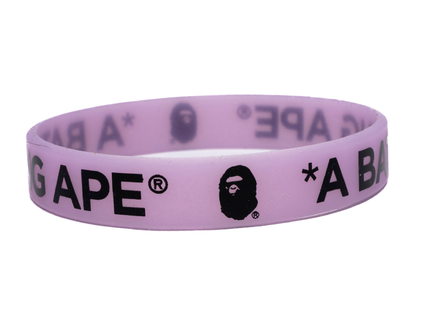 A Bathing Ape Rubber Band in Purple - view 2