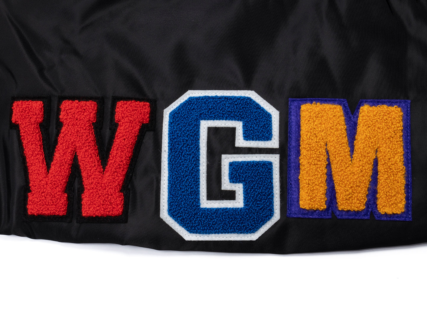 A Bathing Ape Shark MA-1 Jacket in Black - view 3
