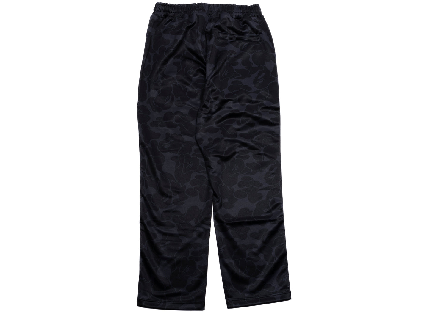 A Bathing Ape Solid Camo Bathing Ape Logo Relaxed Fit Sweatpants in Black - view 2