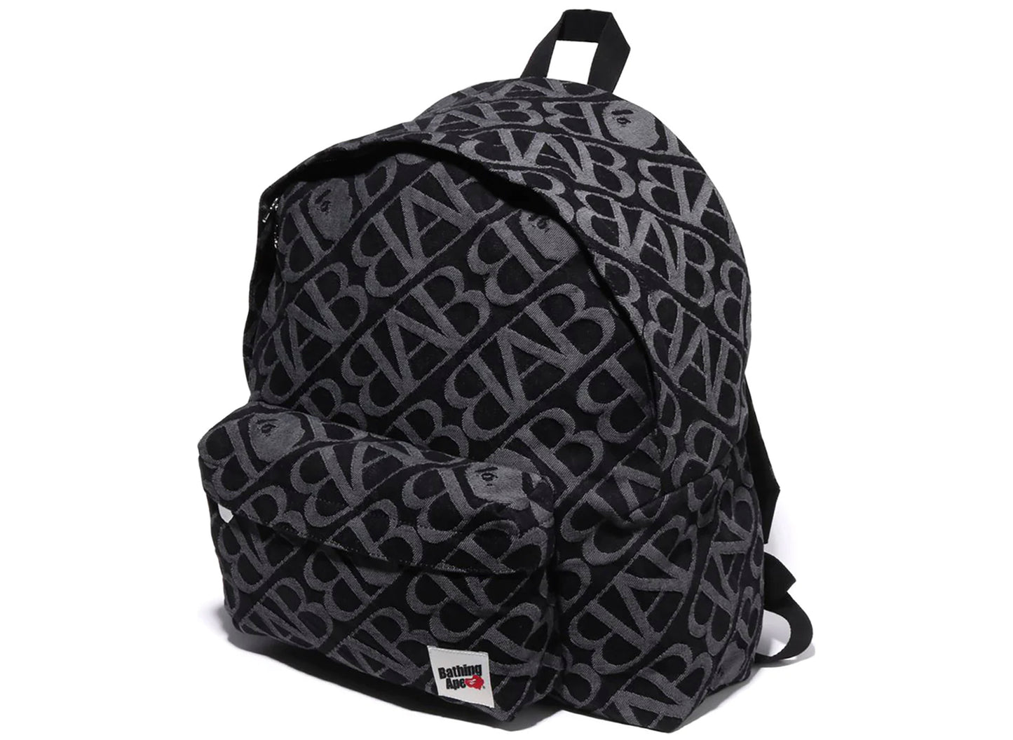 A Bathing Ape Sport Monogram Daypack in Black - view 2