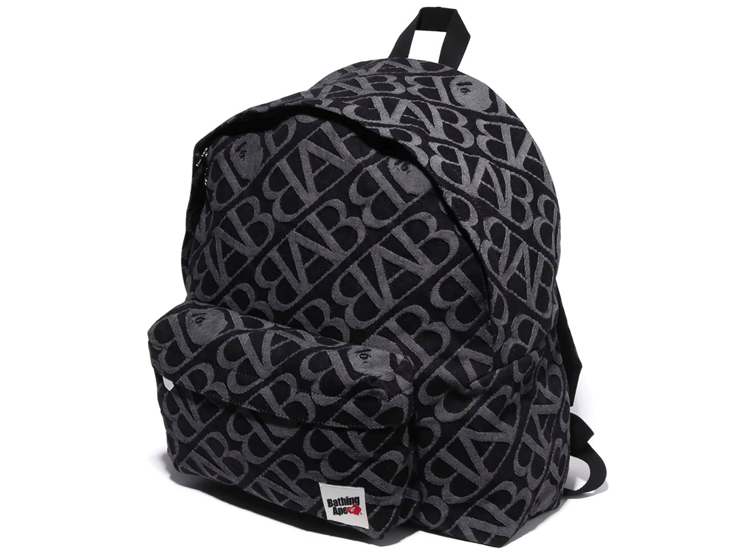 A Bathing Ape Sport Monogram Daypack in Black - view 2