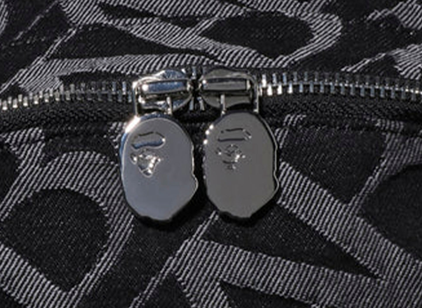 A Bathing Ape Sport Monogram Daypack in Black - view 3