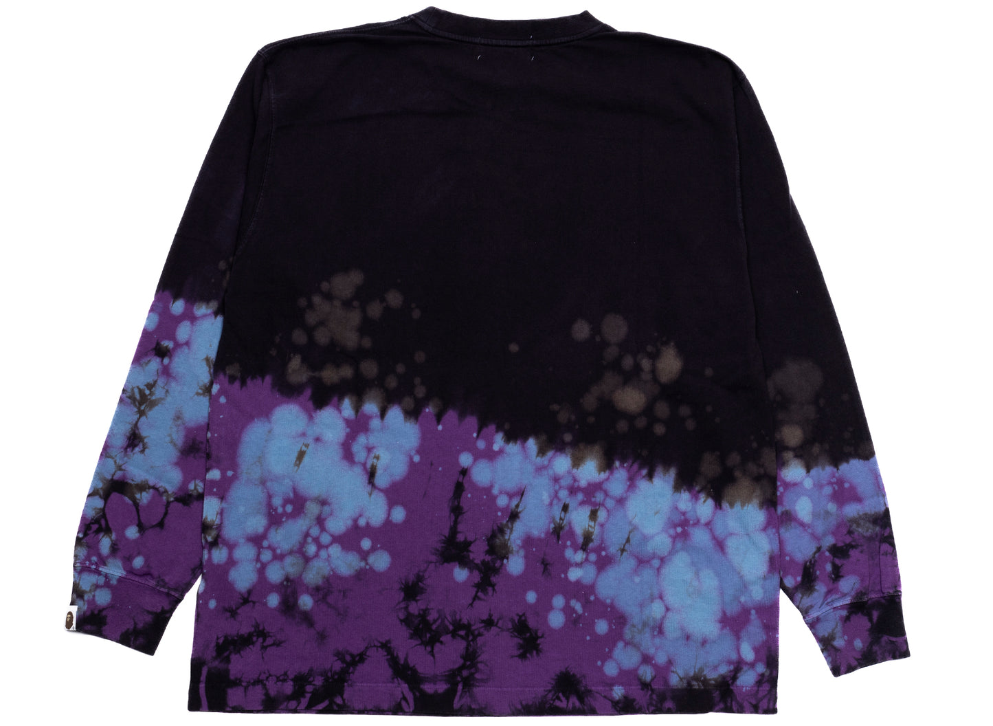 A Bathing Ape Tie Dye Ape Head Relaxed Fit L/S Tee - view 2