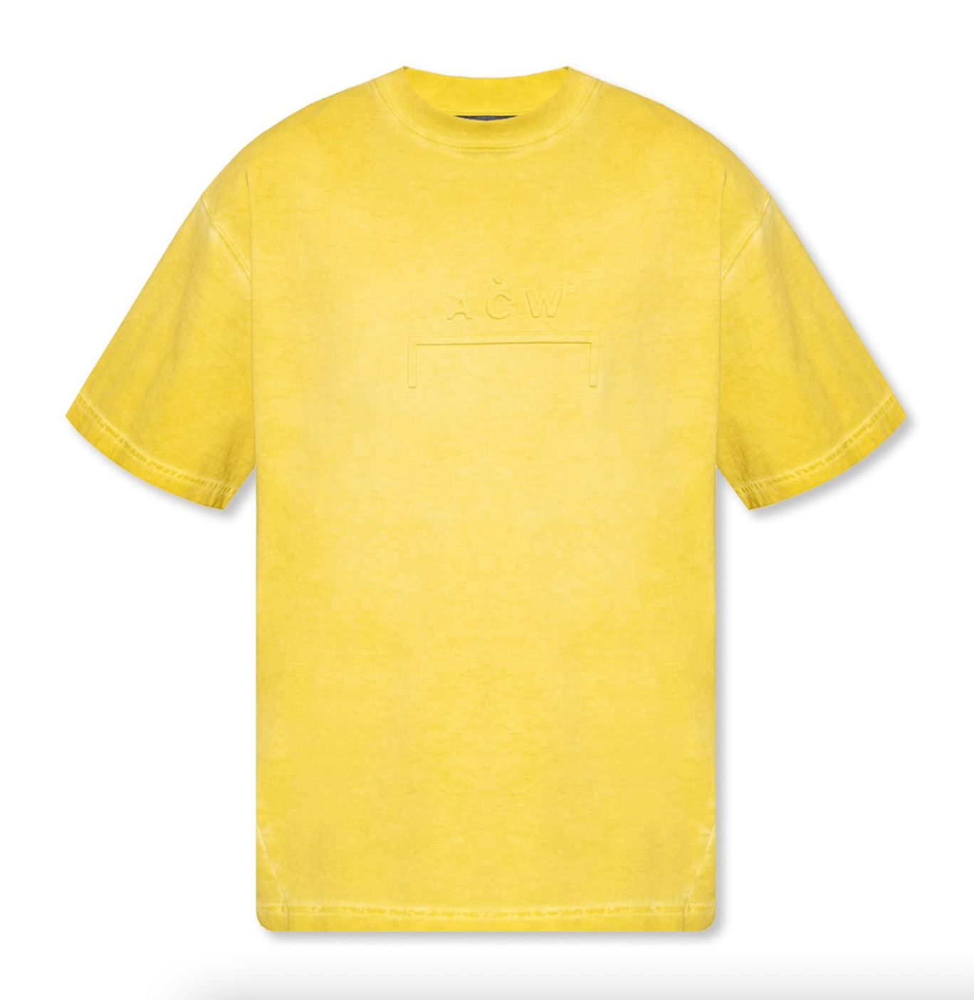 A-COLD-WALL* Dissolve Dyed Tee in Cadmium