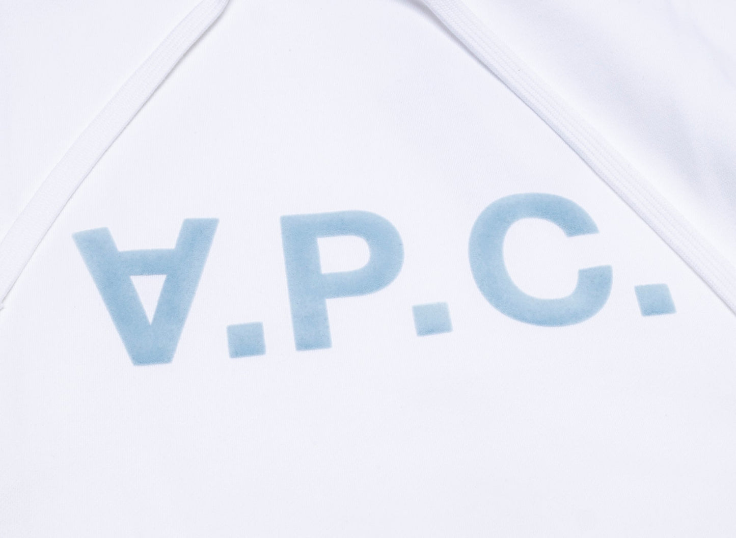 A.P.C. Grand VPC Oversized Hoodie in White - view 2