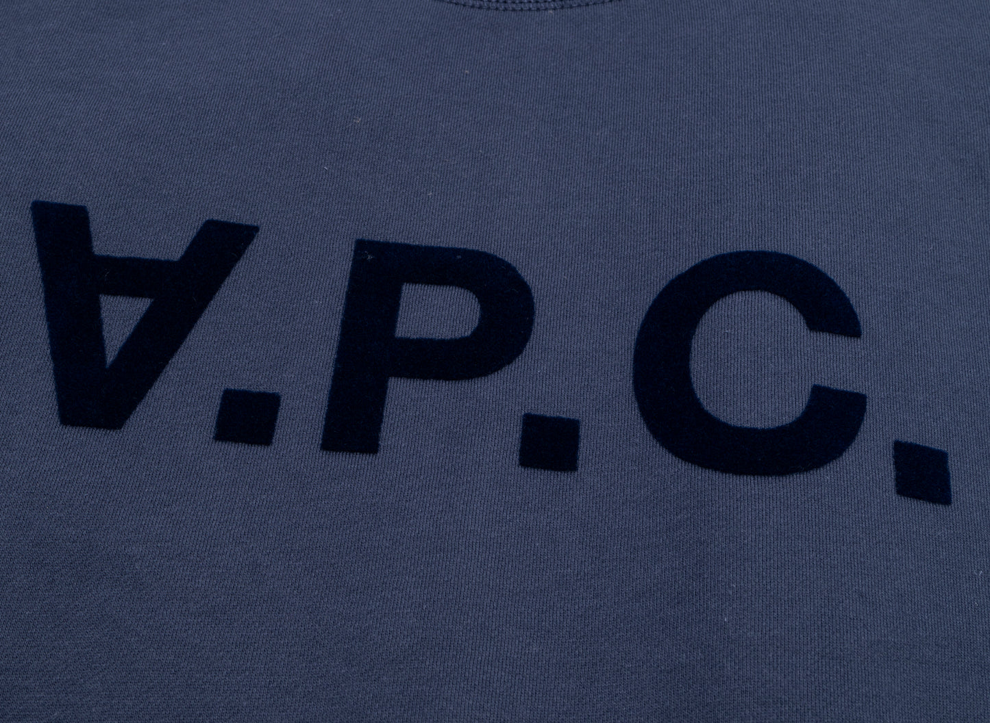 A.P.C. Grand VPC Oversized Sweatshirt in Blue - view 2