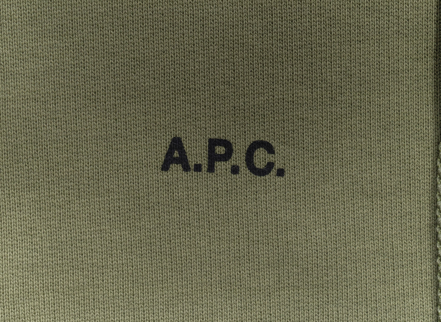 A.P.C. Larry Hoodie in Khaki - view 2