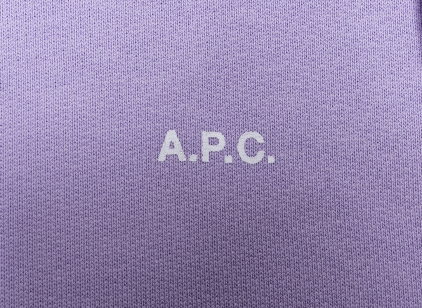 A.P.C. Larry Hoodie in Lavender - view 2