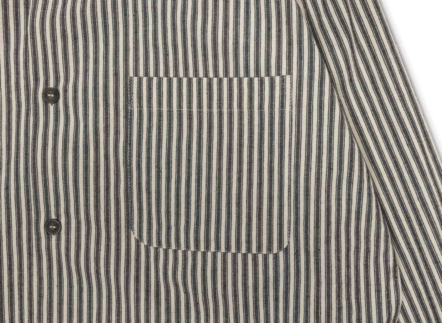 A.P.C. Malo Overshirt in Noir - view 4