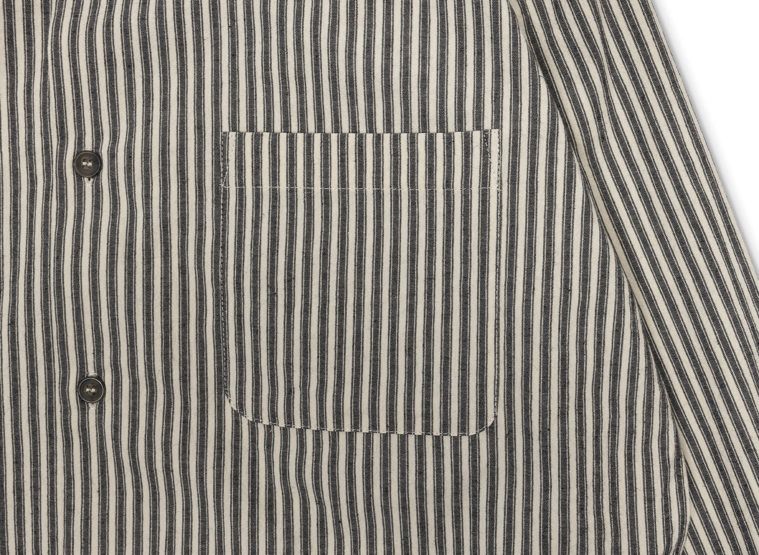 A.P.C. Malo Overshirt in Noir - view 4