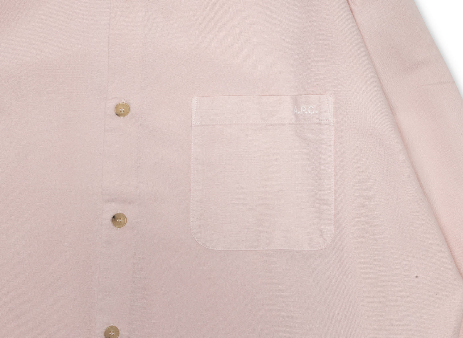 A.P.C. Mateo Logo Jacket in Rose - view 3