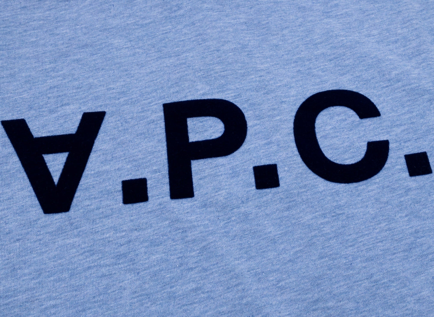 A.P.C. Standard Grand VPC Tee in Bleu - view 2