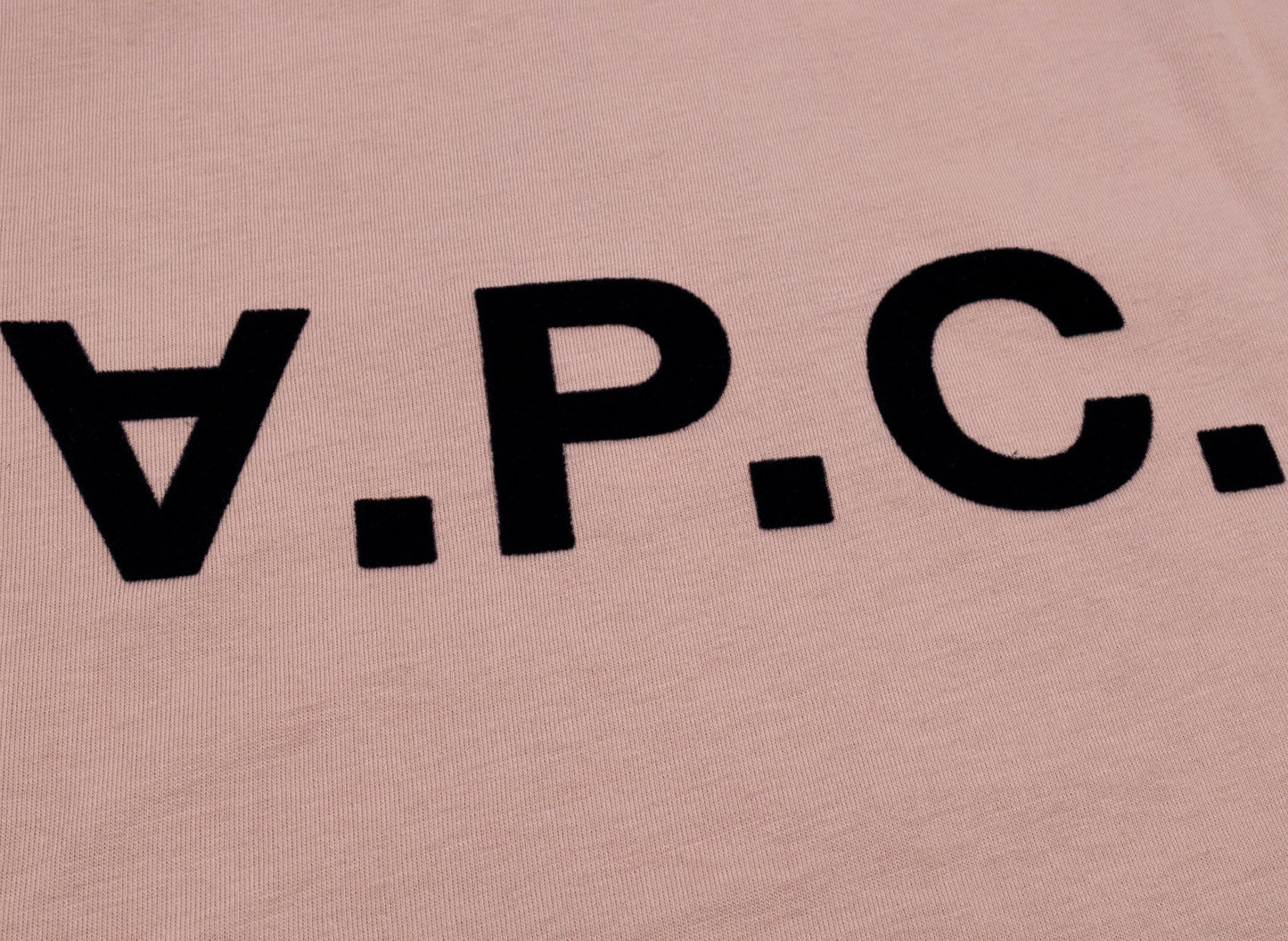 A.P.C. Standard Grand VPC Tee in Rose - view 2