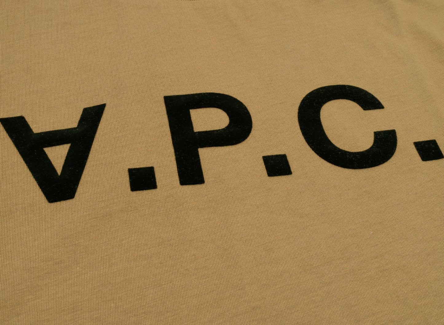 A.P.C. Standard Grand VPC Tee in Tabac - view 2