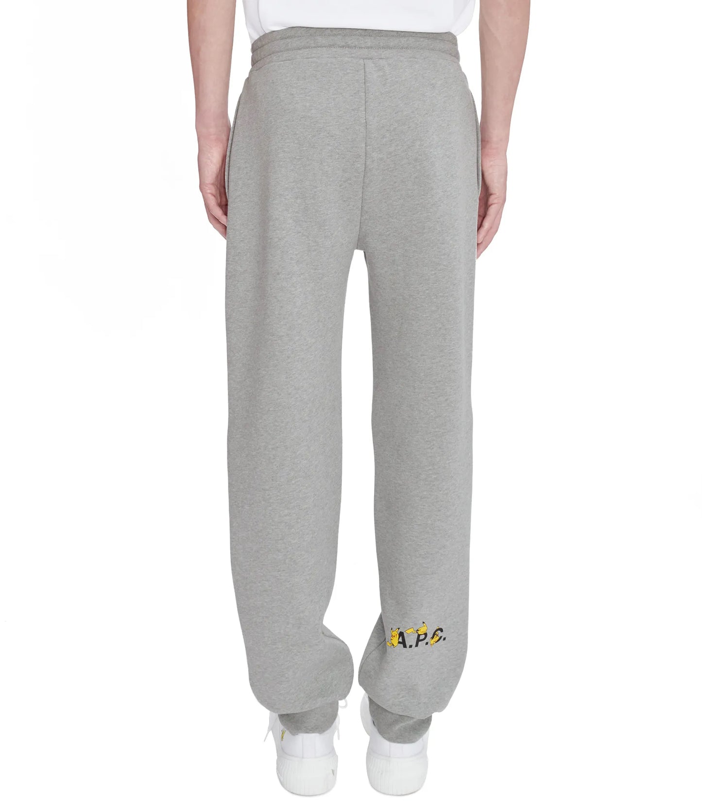A.P.C. x Pokemon Pikachu H Joggers in Grey - view 2