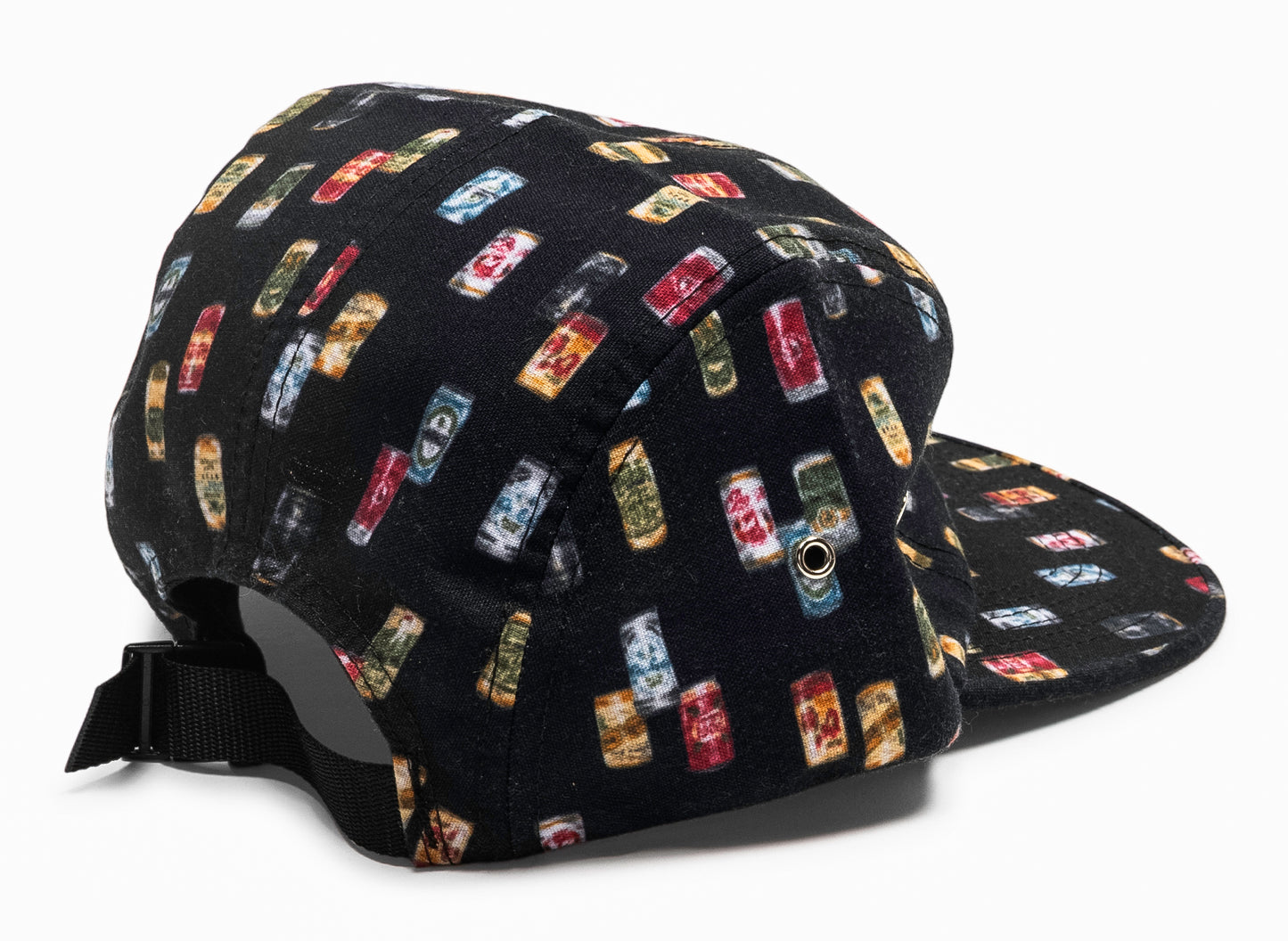 Acapulco Gold Built to Fit AOP Strapback Hat in Black - view 2