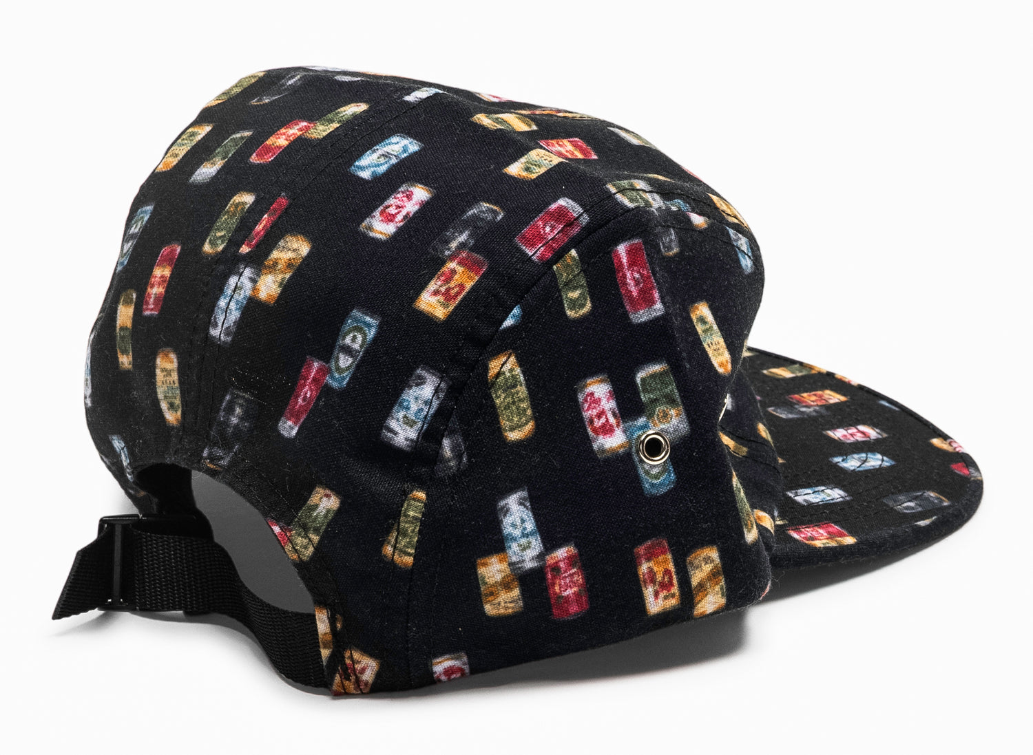 Acapulco Gold Built to Fit AOP Strapback Hat in Black - view 2