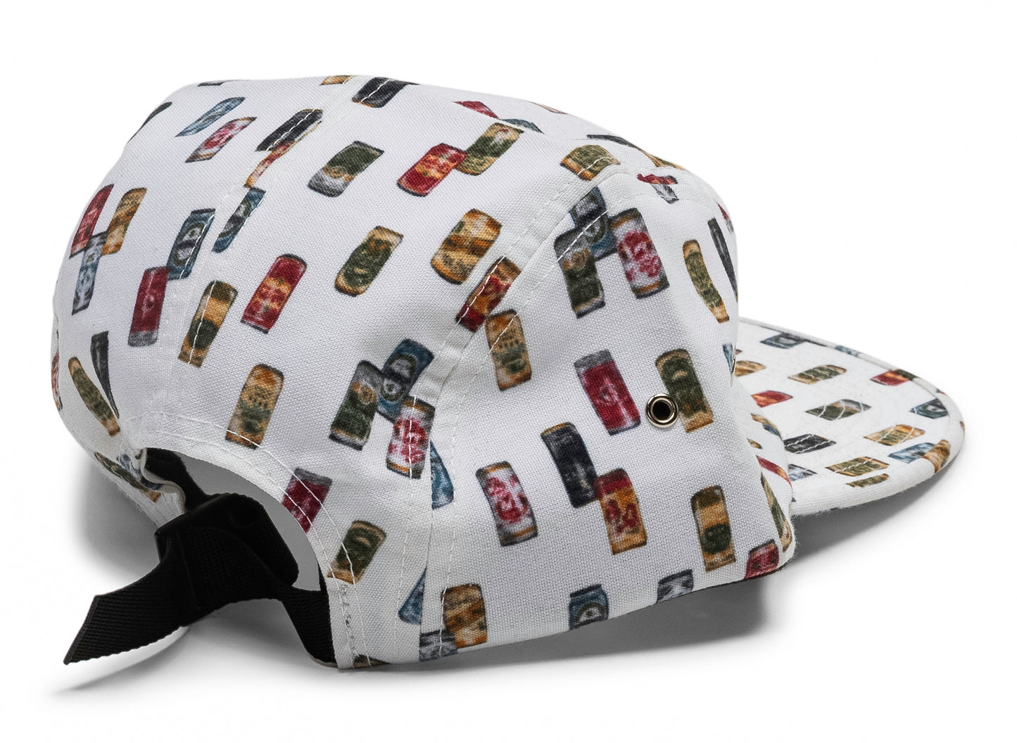 Acapulco Gold Built to Fit AOP Strapback Hat in White - view 2