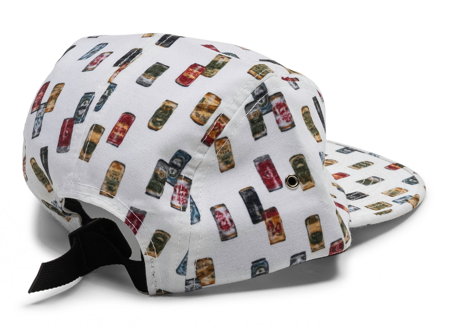 Acapulco Gold Built to Fit AOP Strapback Hat in White - view 2