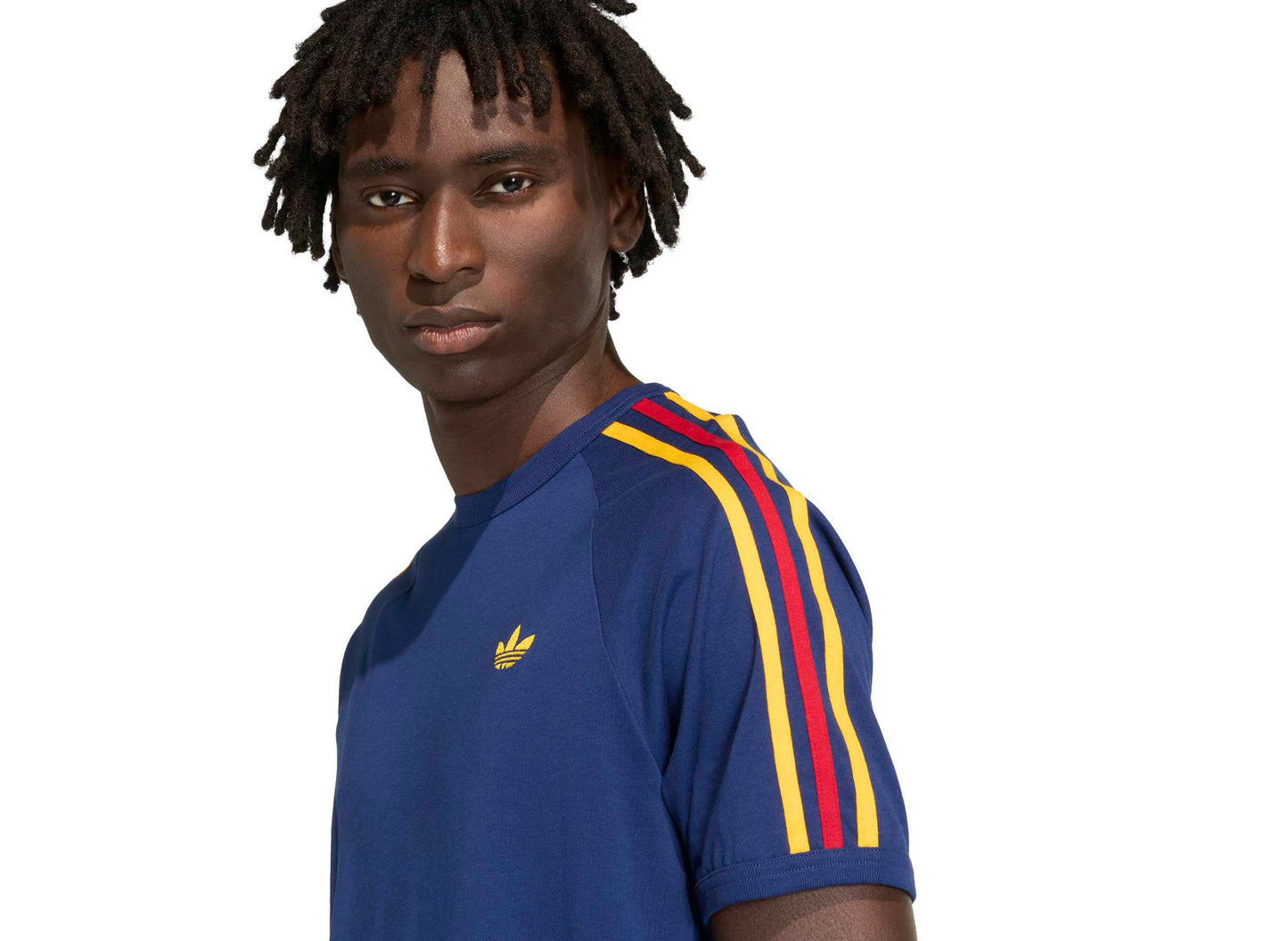 Adidas 3S Tee in 'Dark Blue' - view 2